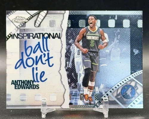 2025 Topps Chrome Anthony Edwards Base (RAW)