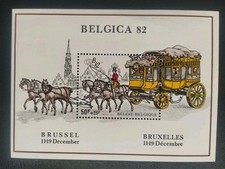 Bloc Timbres Belgique N° 59 Expo Belgica Neuf** année 1982