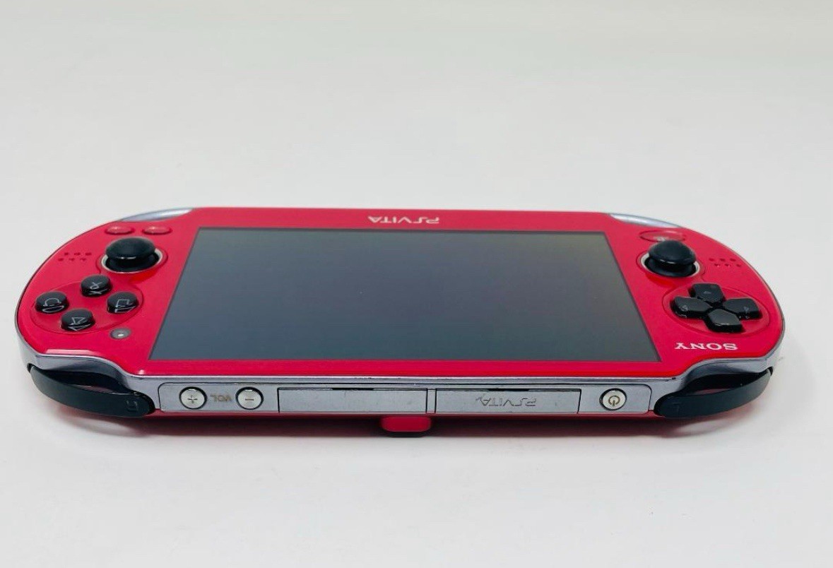 Sony PS Vita PCH-1000 ZA03 Cosmic Red (Wi-Fi) - Console Portable Japon - Excellent état