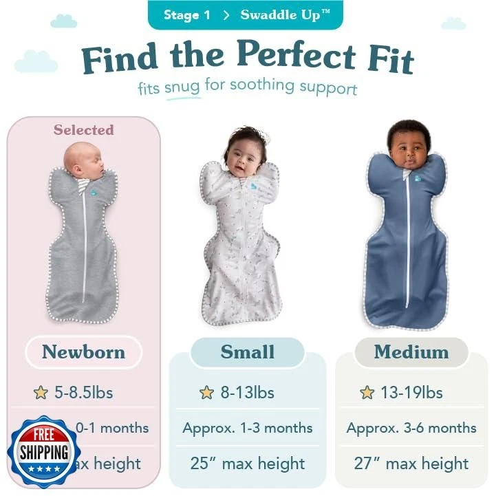 Love to Dream пеленать вверх очень теплый 3,5 TOG, белый, новорожденный, 5-8,5 фунтов, драма - Изображение 3 из 4