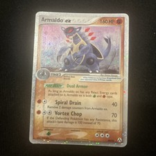 2006 POKEMON EX LEGEND MAKER #84/92 ARMALDO EX HOLO RARE head swirl 🍥 on eBay