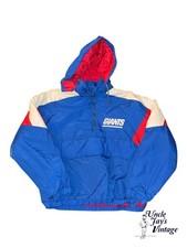 Vintage 90's New York Giants Chalk Line Puffer Jacket Large
