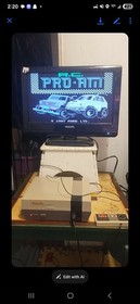 Nintendo NES Original Console Bundle - White/Gray 5 Games And Controller