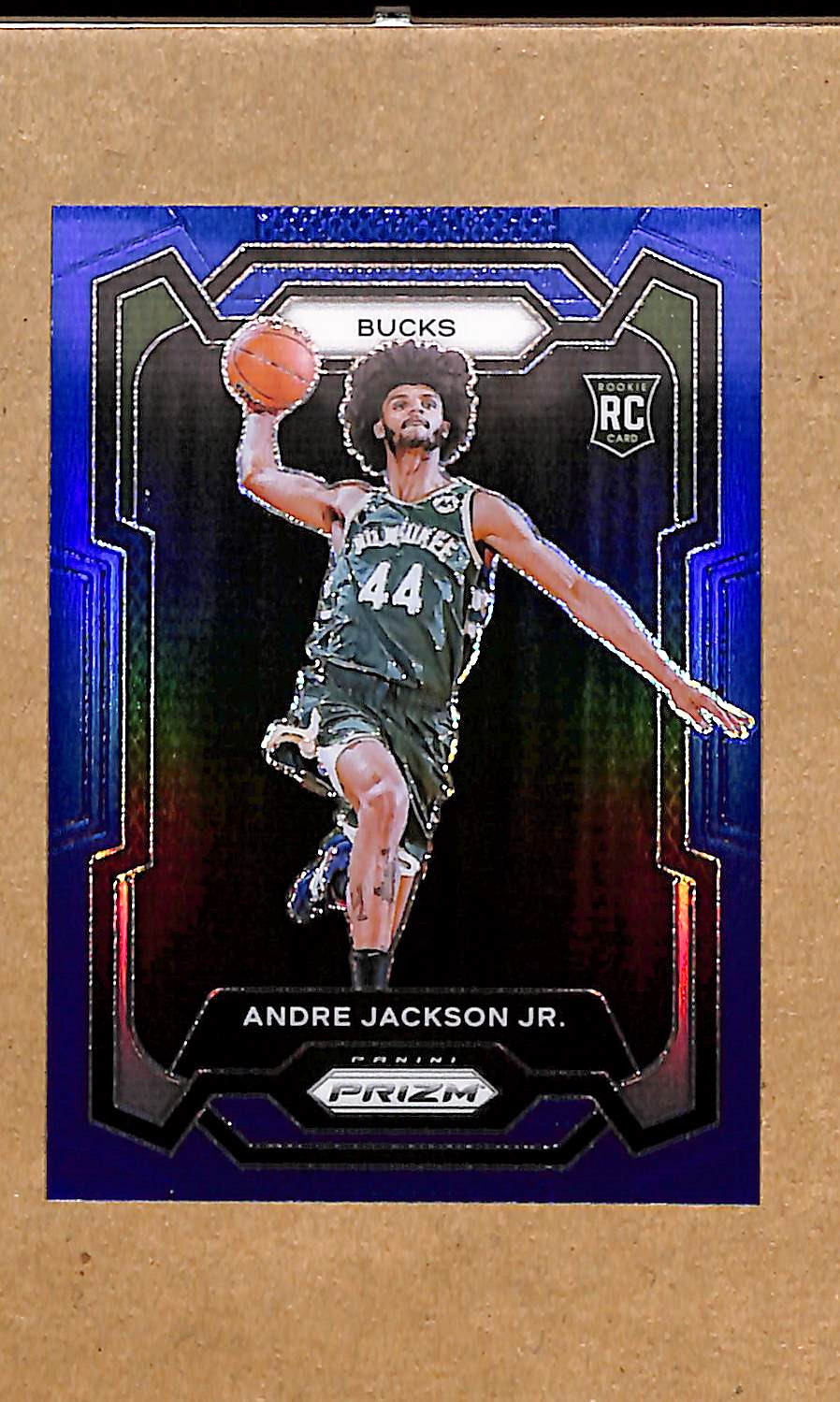 2023-24 Panini Prizm #131 Andre Jackson Jr. Blue Prizms /199 - RC - 13848