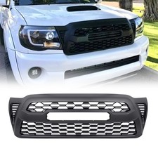 For 2005-2011 Toyota Tacoma Front Bumper Upper Grille Mesh Grill Matte Black Abs For 2005-2011 Toyota Tacoma Front Bumper Upper Grille Mesh Grill Matte Black Abs
