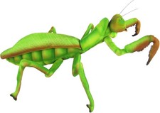 HANSA BH8588 Praying Mantis 43 Plush Toy Green New