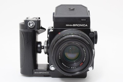 ZENZA BRONICA ETR-Si＋75mm F2.8 Read! [APP MINT] Zenza Bronica ETR S Film Camera 75mm F2.8 Lens AE