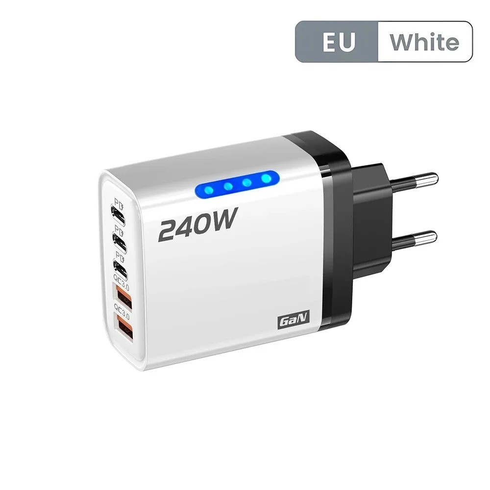 240W Fast Charging USB Type C US Wall Charger For Samsung iP