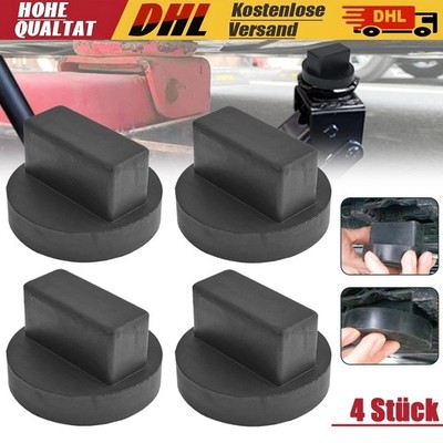 4x für Mercedes Wagenheberaufnahme Wagenheber Gummiklotz Gummiblock JackPad Tool