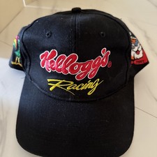 Vintage 90s Kellogs Racing Labonte 5 Embroidered Snapback AOP Hat Cap Tony Tiger