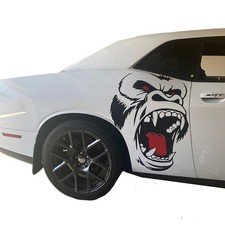 Horror Gorilla Ape Graphics Stickers Side Door Bonnet Vinyl Decal Fit For Jeep Horror Gorilla Ape Graphics Stickers Side Door Bonnet Vinyl Decal Fit For Jeep
