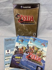 The Legend of Zelda: The Wind Waker - CIB Complete w Manuals GameCube 2003
