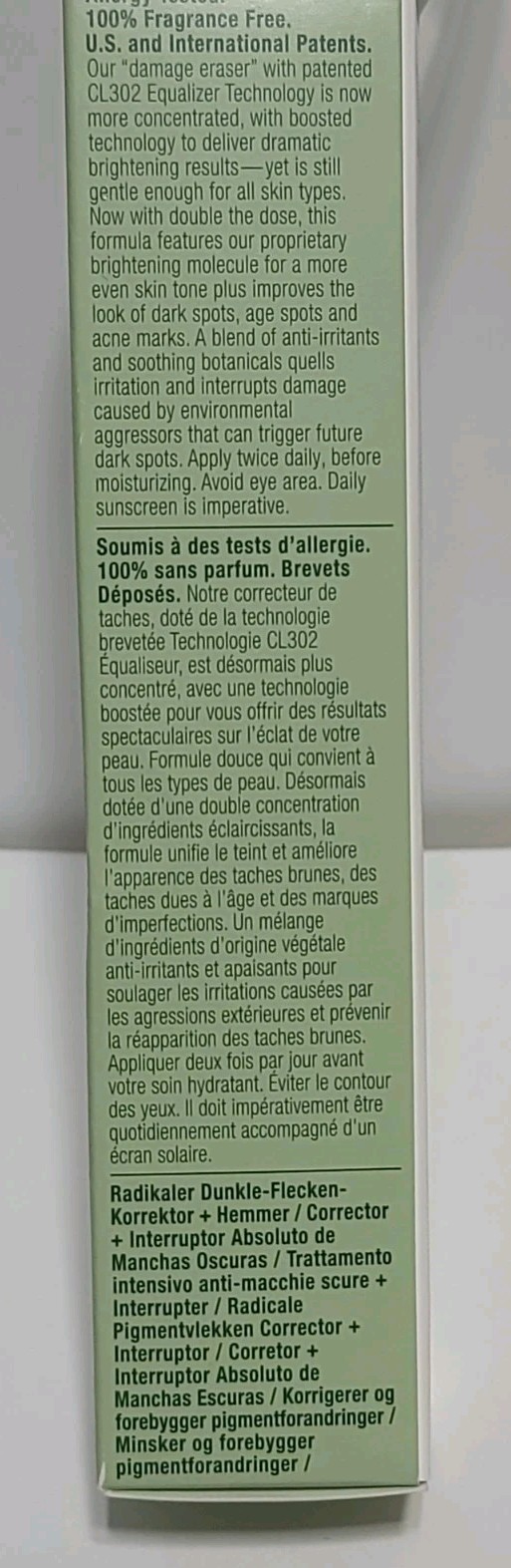 CLINIQUE $68 even better Clinical radical dark spot Corrector Interrupter 1oz 