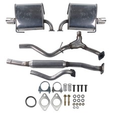 Stainless Steel Catback Exhaust System For 2006-2009 Subaru Legacy 2.5l