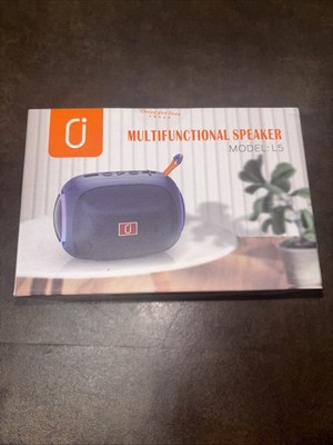 L5 Multifunction Bluetooth Portable Wireless Speaker New Sealed in Box Black