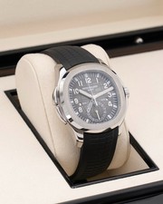 UNCUT Patek Philippe Aquanaut Travel Time 40.8mm 5164A-001 Black 2020 6