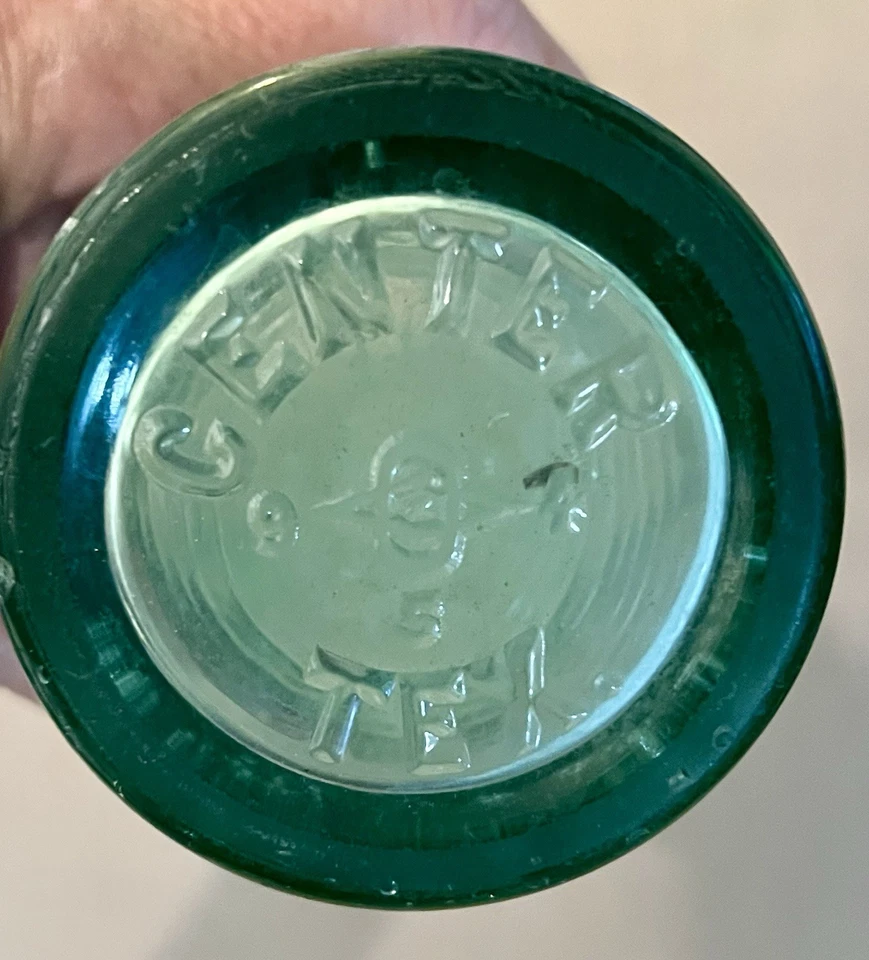 Винтажная бутылка кока-колы COCA COLA 6 унций зеленое стекло высота 8 дюймов 1920-е годы, центр, Техас Техас  - Изображение 3 из 4