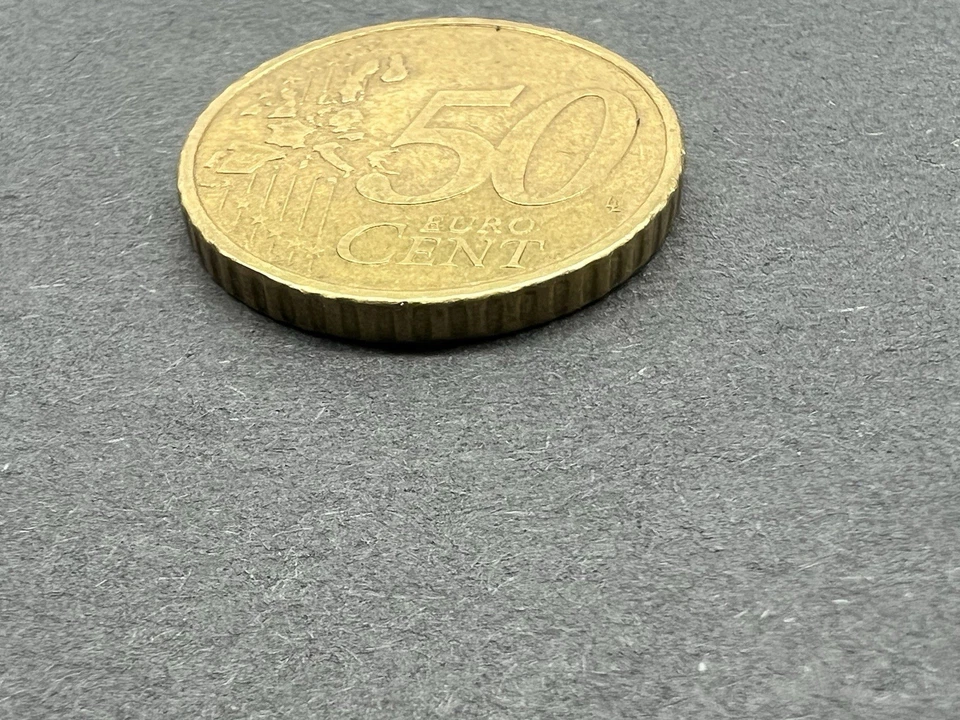 Moneda Portugal, 50 Centavos de Euro, 2002, "El segundo sello real de 1142" Foto 2 de 4