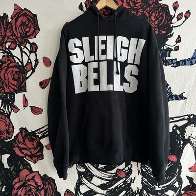 VTG Y2K Sleigh Bells Band Hoodie Crystal Castles Yeah Yeahs MIA CHVRCHES Tennis