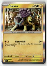 Raikou 048/132 Rare Mega Evolution Pokemon Holo Near Mint