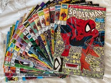 McFarlane SPIDERMAN 1,2,3,4,5,6,7,8,9,10,11,15,16,18,+ (21 comic) lot todd