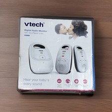 vtech Digital Audio monitor With Two Parents Unit. White DM112-2 New In Box