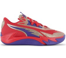 Puma Scoot Zeros II Gold Sneakers 312229-01 Men Mid Top Basketball NEW