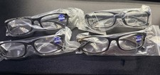 4 Pack Reading Glasses 0.75 Men Women Blue Light Blocking New Open Box