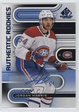 2022 Upper Deck SP Game Used Authentic Rookies Blue Jordan Harris #164 Auto 7m7