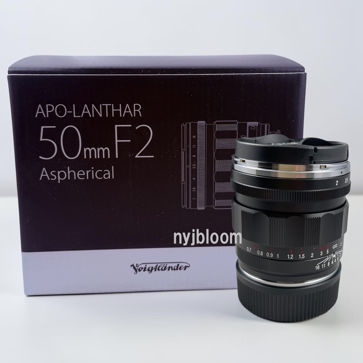 New VOIGTLANDER APO-LANTHAR 50mm F2 Aspherical VM Mount Lens