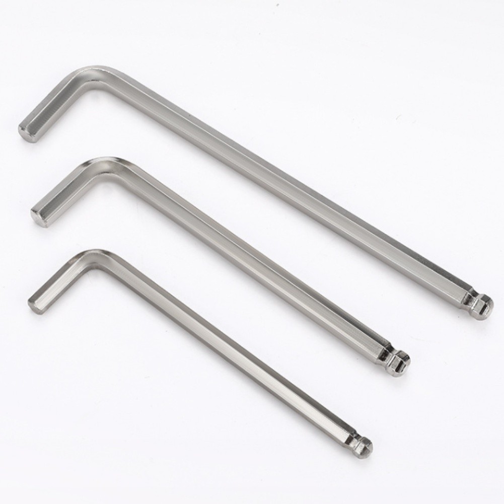 9 Piece L Shaped Ball Head Hex Wrench Set Alloy Steel For Household Use