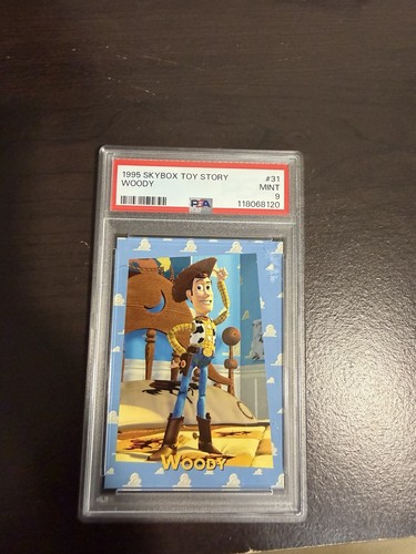 Woody #31 1995 SkyBox Toy Story card