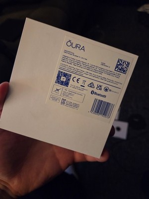 Oura Ring Gen 3 Brushed Titan. Größe 12