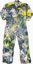 Red Kap Men s Mechanic Work Coveralls Tie-Dye Twill Cotton Blend Jumpsuit 46-RN