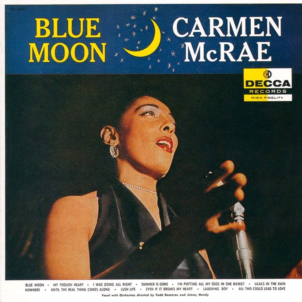 Carmen McRae Blue Moon SHM From Japan CD 12tracks