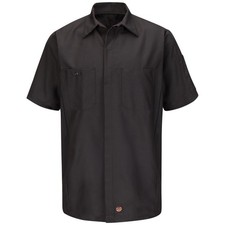 Red Kap Men's Short Sleeve Solid Crew Shirt