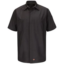 Red Kap Men's Short Sleeve Solid Crew Shirt