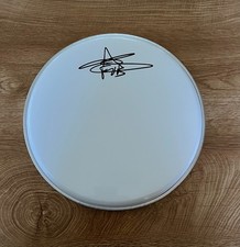 * ANDY HURLEY * signed 10" drumhead * FALL OUT BOY * DRUMMER * * ANDY HURLEY * signed 10" drumhead * FALL OUT BOY * DRUMMER *