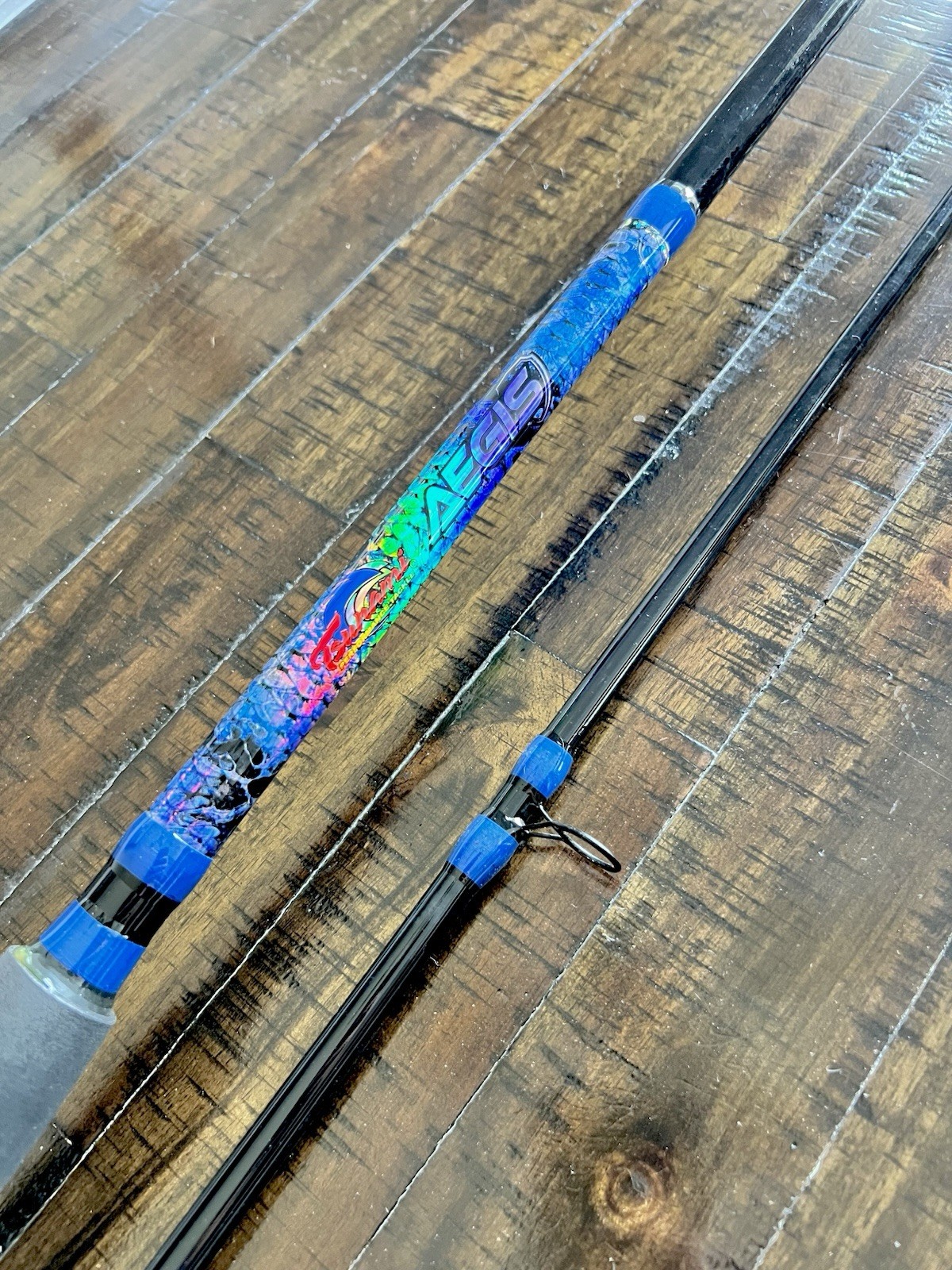 TSUNAMI Aegis Surfing Spinning Fishing Rods - 2-pc Medium Heavy MONO Line