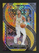 2024-25 Panini Select - Tyrese Haliburton #165 Gold Prizm /10