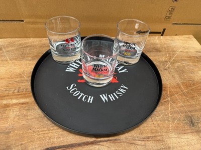 WHYTE AND MACKAY, DIENBLAD, 3 GLÄSER, SEHR COOL, TOP, SELTEN