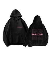 BLACKPINK BORN PINK WORLD TOUR SEOUL HOODIE Black Size Medium 2022 YG