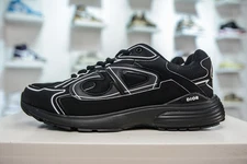Dior B30 Black Mesh Sneakers Men's size