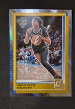 2025 Panini Donruss WNBA - Angel Reese #71 Light Blue Lava /75