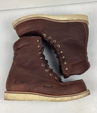 Chippewa Edge Walker Men's 8" Leather WP Nano Comp Safety Toe Boot Size 11.5 D