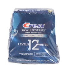 Crest 3D Whitestrips Professional White Teeth Whitening 20 Treatments EXP 02/26