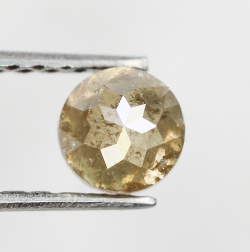 Diamante sfuso naturale 0,51 ct, diamante taglio rosa tondo, diamante rustico 4,0 mm - Foto 3 di 8