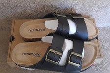 Heritage 63 Pajar Canada Ladies Leather Sandals Size Uk6 /eur 38