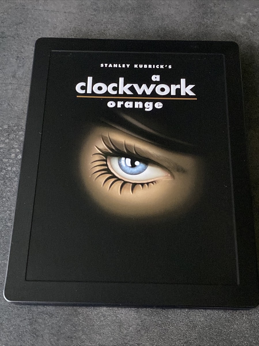 A CLOCKWORK ORANGE / ORANGE MECANIQUE BLURAY STEELBOOK FRANCE