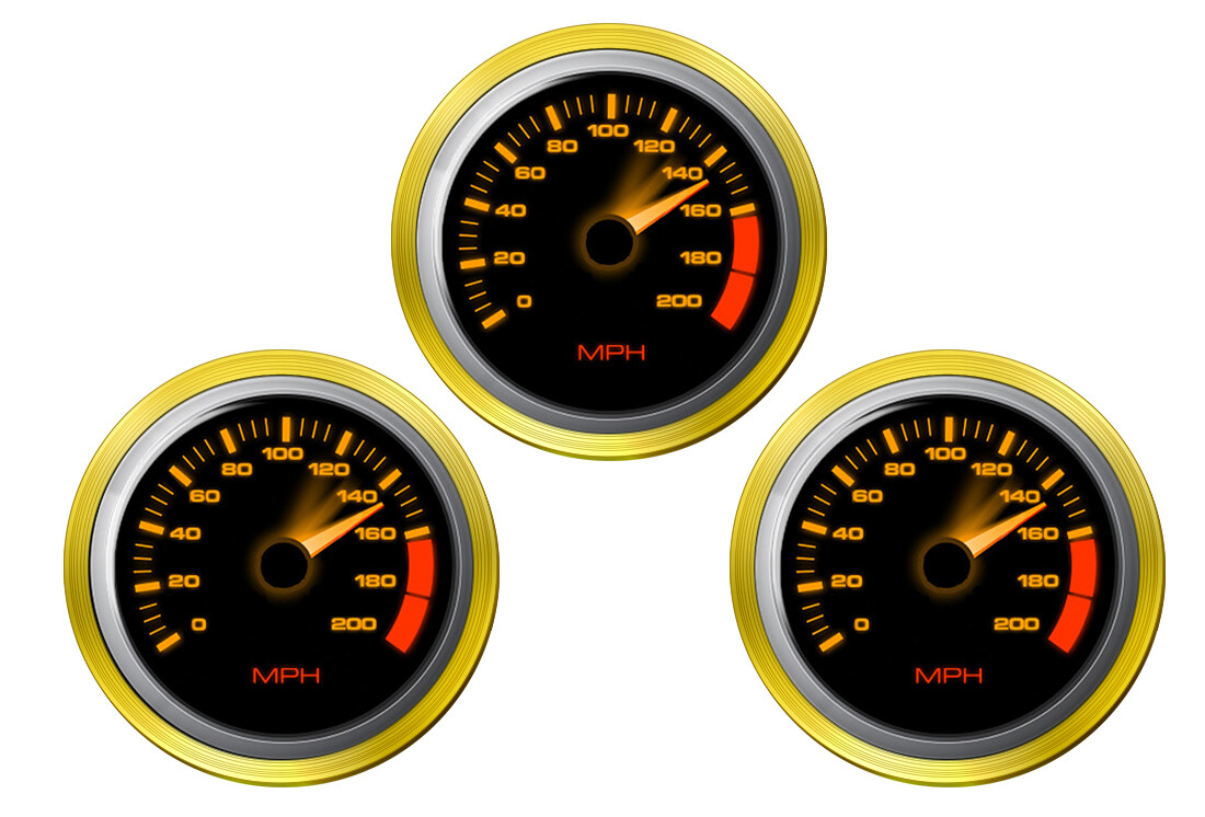 Speedometer Golf Ball Markers